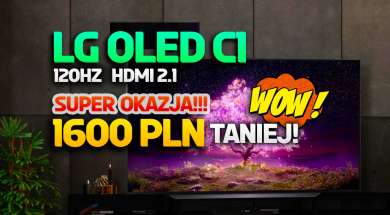telewizor 4K LG OLED C1 55 cali promocja Media Expert wrzesień 2022 okładka