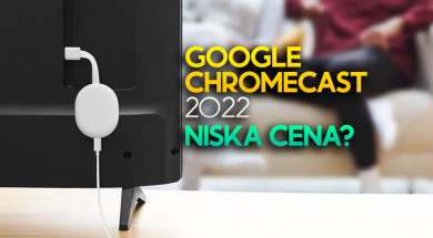 google chromecast 2022 cena okładka