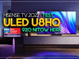 hisense uled u8hq telewizory 2022 test okładka