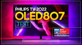 Test telewizora Philips OLED 807 – najlepszy zakup według EISA 2022/2023