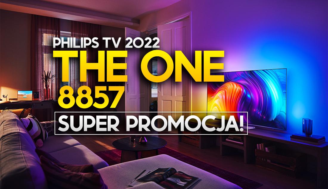 Promocja: nowy 120Hz TV Philips The One PUS8857 65″ dużo taniej! Gratis w zestawie – gdzie?