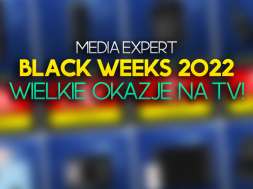 media expert black weeks 2022 promocja telewizory okładka