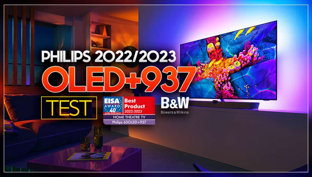 telewizor Philips OLED+937 2022 test recenzja