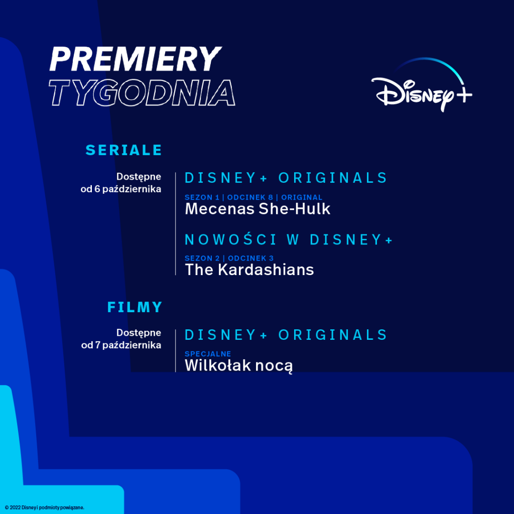 Disney+ premiery nowości filmy seriale październik