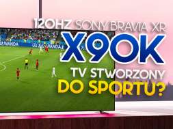 sony x90k telewizor 2022 do sportu 120hz okładka
