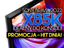 telewizor 4K Sony X85K 43 cale promocja RTV Euro AGD listopad 2022 okładka