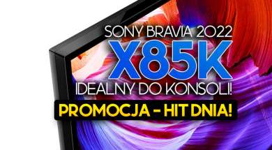 telewizor 4K Sony X85K 43 cale promocja RTV Euro AGD listopad 2022 okładka