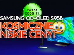 telewizor Samsung S95B QD-OLED 2022 55 65 cali promocja Media Expert listopad 2022 baner