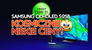 telewizor Samsung S95B QD-OLED 2022 55 65 cali promocja styczeń 2023 okładka