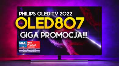 Philips OLED 807 telewizor 2022 55 cali premiera Media Expert styczeń 2023 okładka