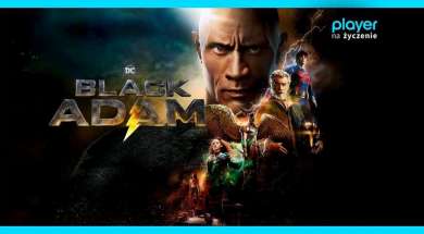 player black adam film premiera grudzień 2022 okładka