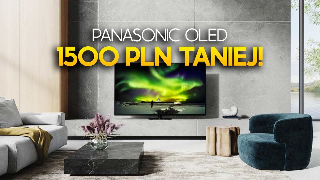 Hit! Nowy TV Panasonic OLED LZ1000 już 1500 zł taniej – rekordowa cena! Gdzie?