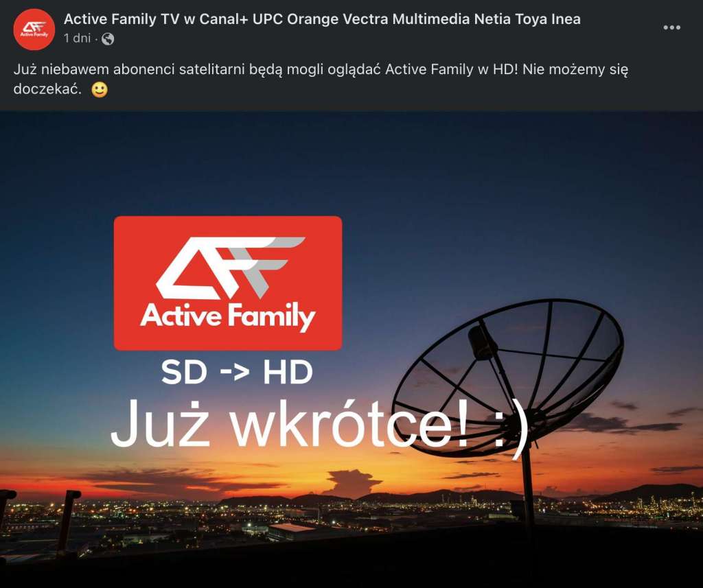 active family hd kanał canal+ orange telewizja satelitarna gdzie oglądać jak odbierać