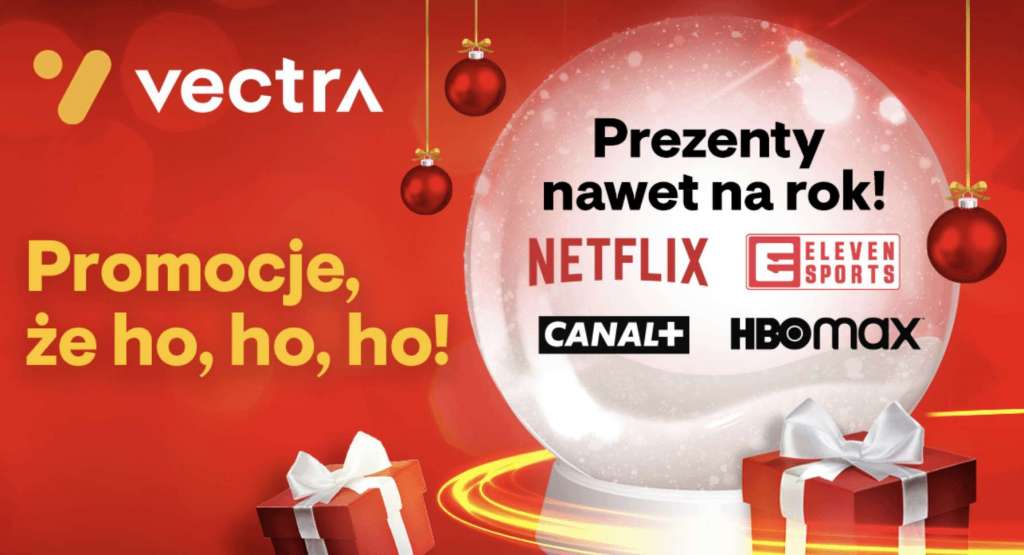 vectra telewizja kablowa oferta promocja hbo max rok za darmo cena cennik święta 2022