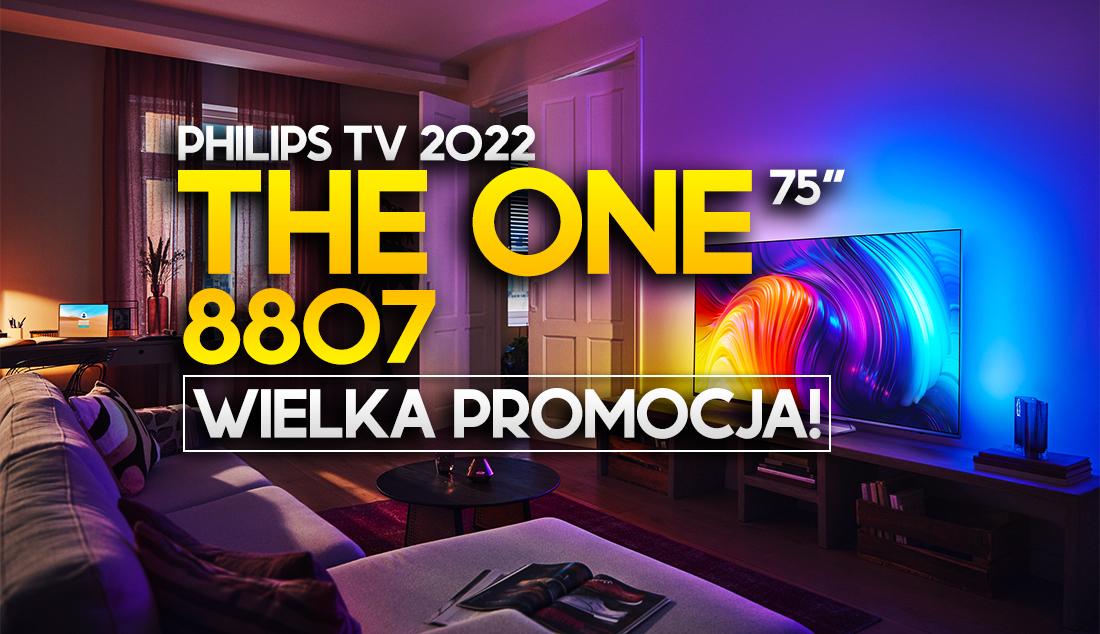 To najpopularniejszy telewizor w ofercie Philipsa. Super cena modelu 4K 120Hz z wielkim ekranem! Gdzie?