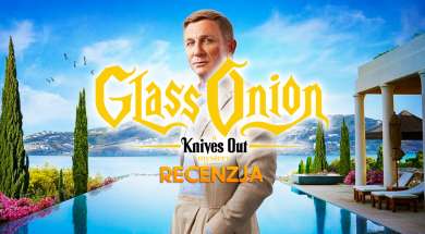 glass onion film z serii na noże recenzja okładka