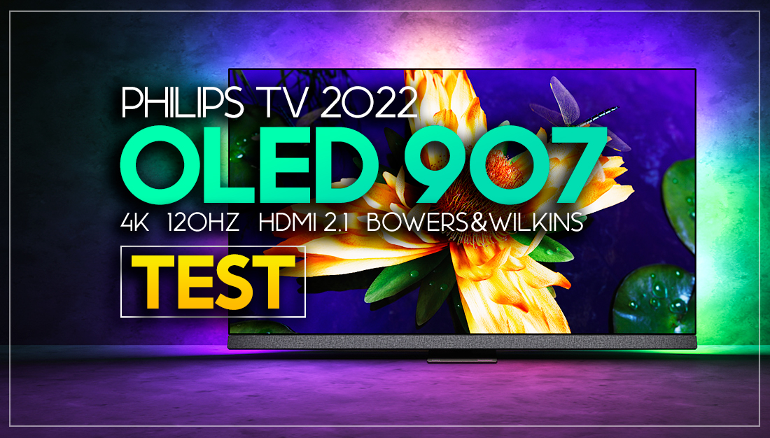 Test Philips OLED907 z unikalnym systemem Ambilight TV i dźwiękiem od Bowers & Wilkins