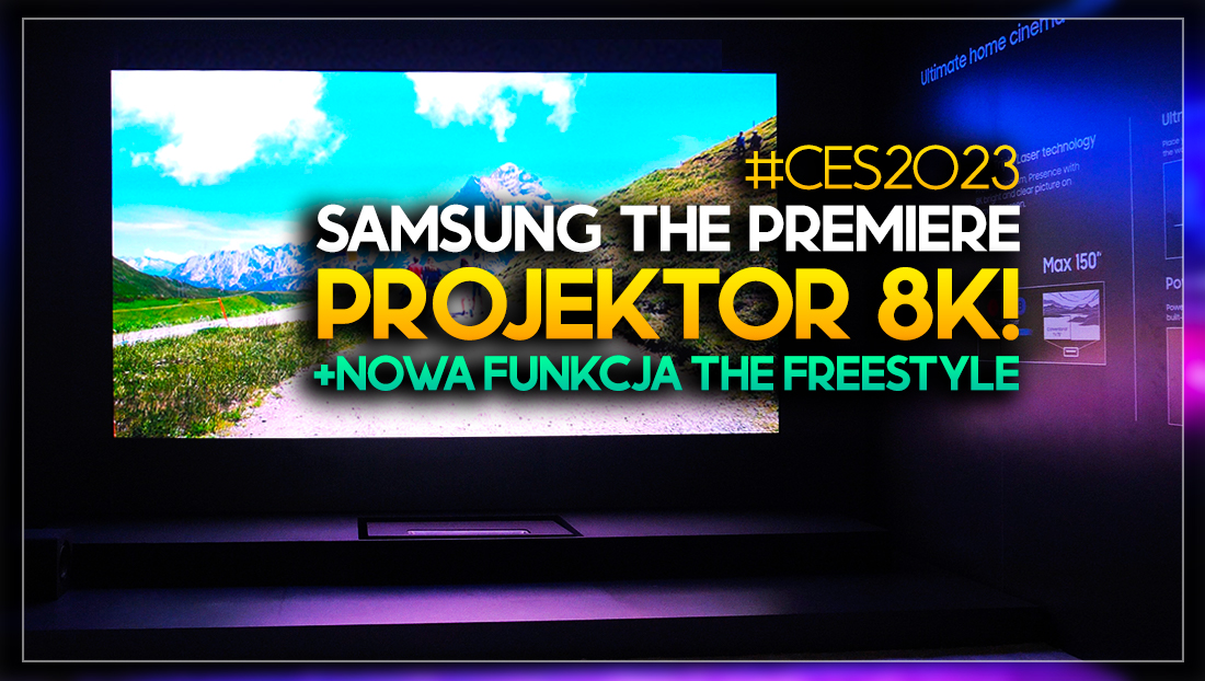 Samsung pokazuje laserowy projektor 8K i dodaje kinowy obraz do mobilnego The Freestyle!