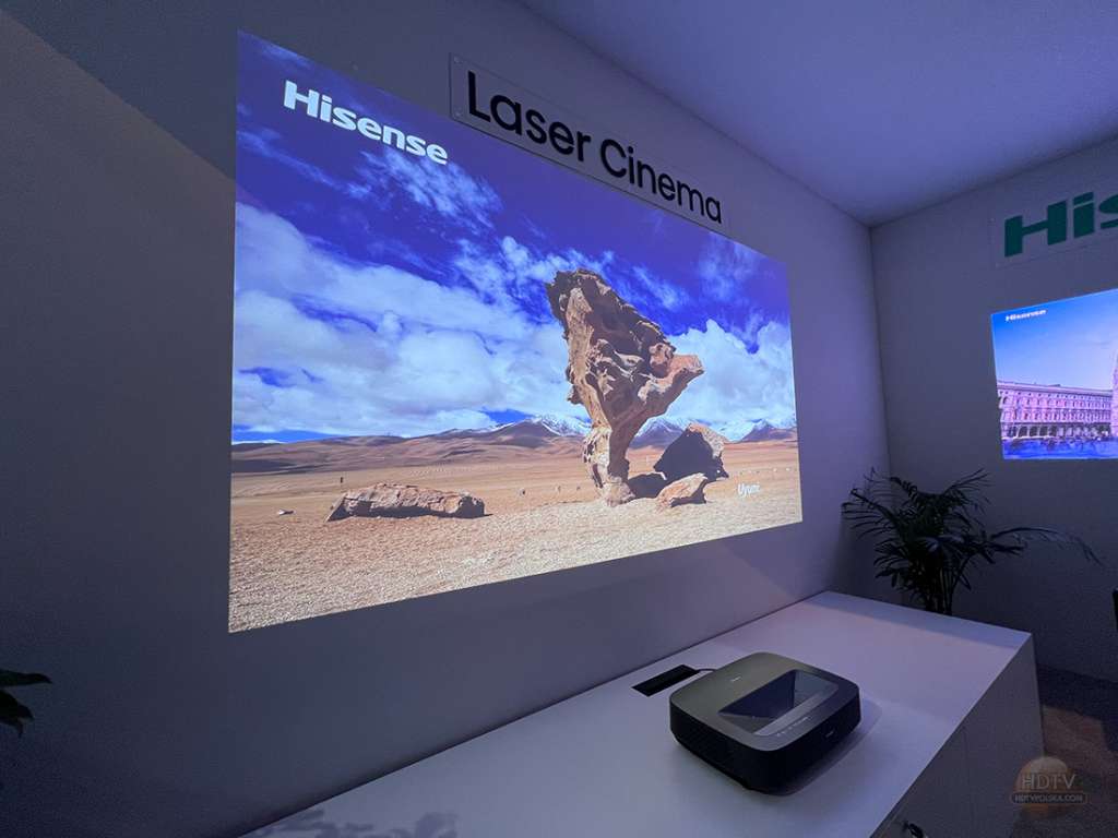 hisense premiery nowości 2023 ces telewizory laser tv soundbary