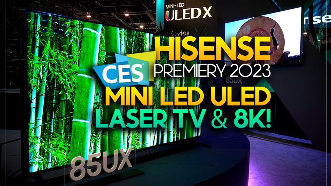 Nowe telewizory Hisense będą hitami 2023? Relacja wideo ze stoiska na targach CES