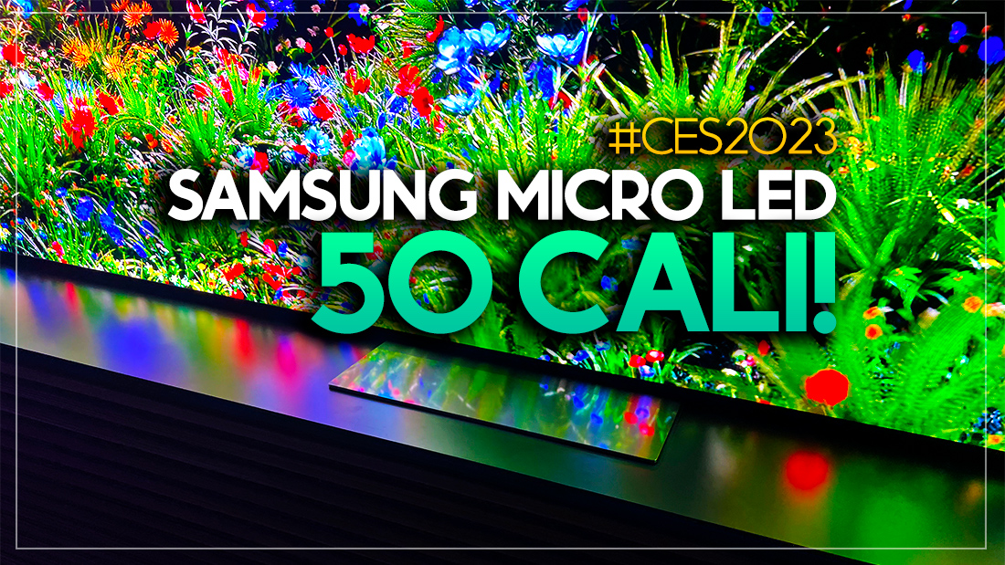 Hit od Samsunga: 50-calowy telewizor… MICRO LED! Zalety LCD i OLED TV w jednym. Czy to już czas?
