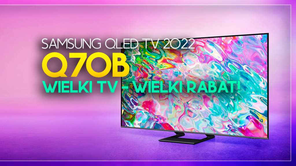 telewizory media expert promocje samsung 2022 2023 qled q77b q70b 85 cali cena gdzie kupić