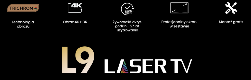 hisense laser tv telewizor laserowy l9g promocja media expert cena gdzie kupić