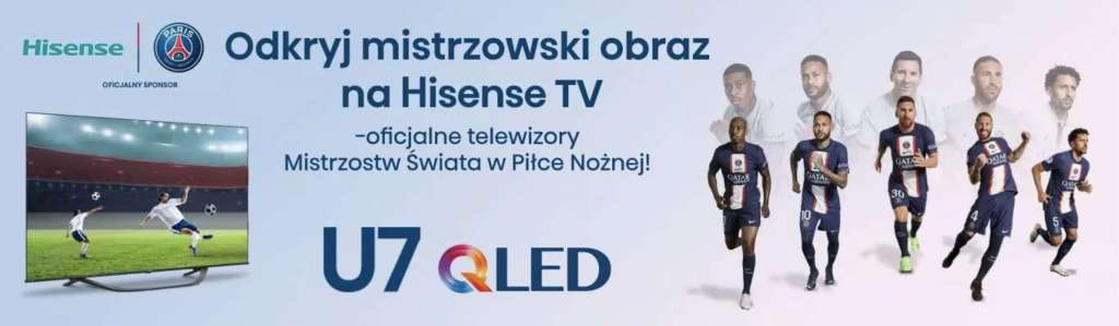 telewizory hisense 2023 do sportu u7hq 55 65 cali promocje media expert gdzie kupić cena