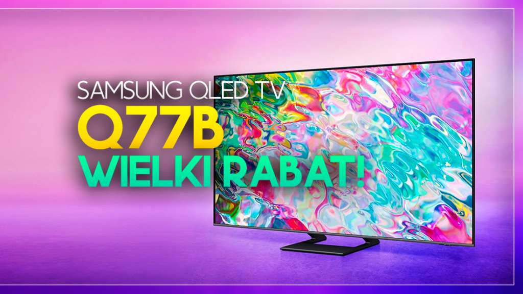telewizory vobis promocje samsung 2022 2023 qled q77b q70b 65 cali cena gdzie kupić