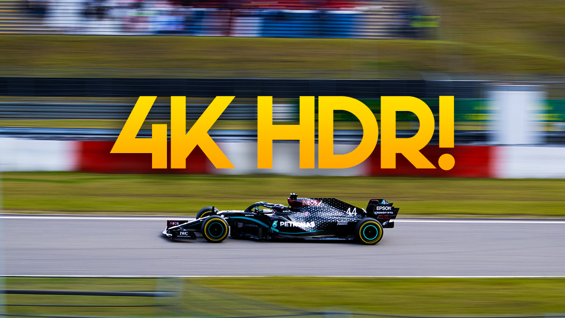 Tutaj obejrzysz F1 w 4K HDR! Startuje zupełnie nowy kanał!