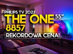 telewizor Philips The One PUS8857 55 cali promocja media expert czerwiec 2023 okładka