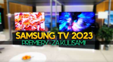 samsung telewizory 2023 wideorelacja sękocin premiery okładka yt portal