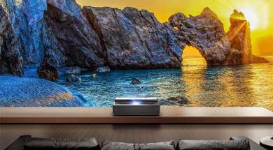 hisense laser tv projektor telewizor laserowy lifestyle