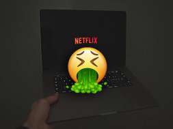 netflix laptop logo