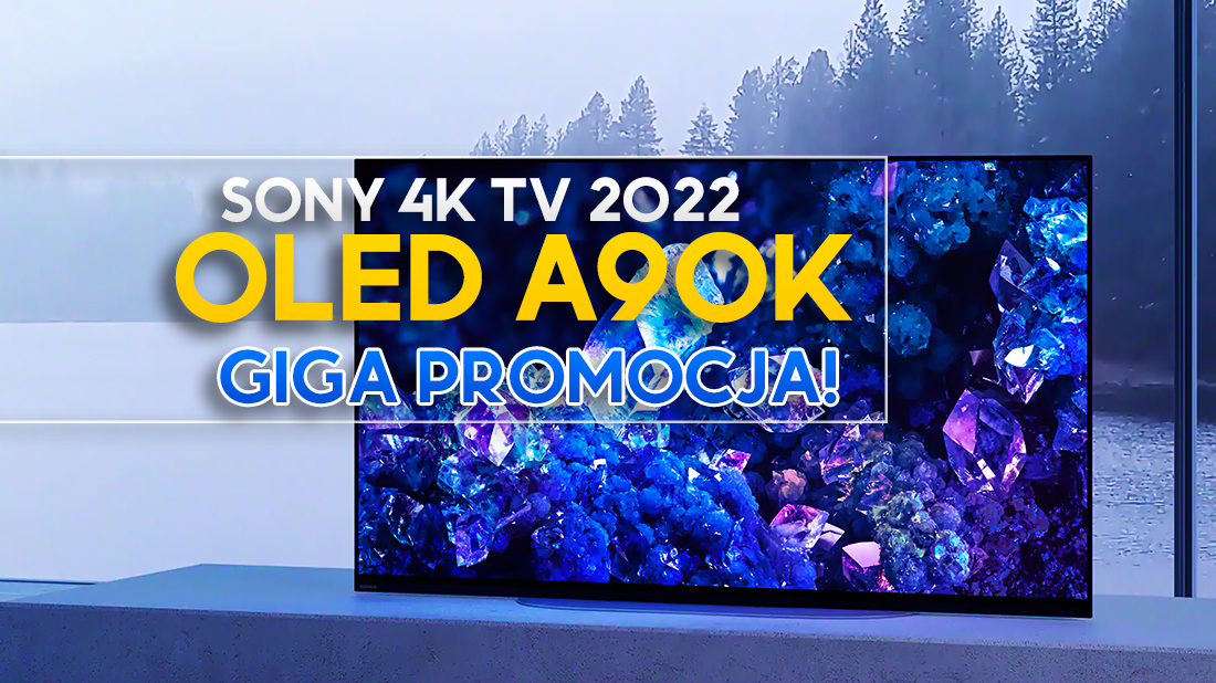 TV OLED zamiast monitora? Hitowy Sony A90K 48″ aż 1500 zł taniej, raty odroczone do września!