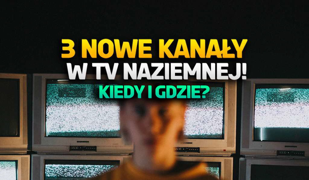 Telewizja naziemna: 3 nowe kanały dostały polskie koncesje – zostaną włączone za darmo dla każdego!