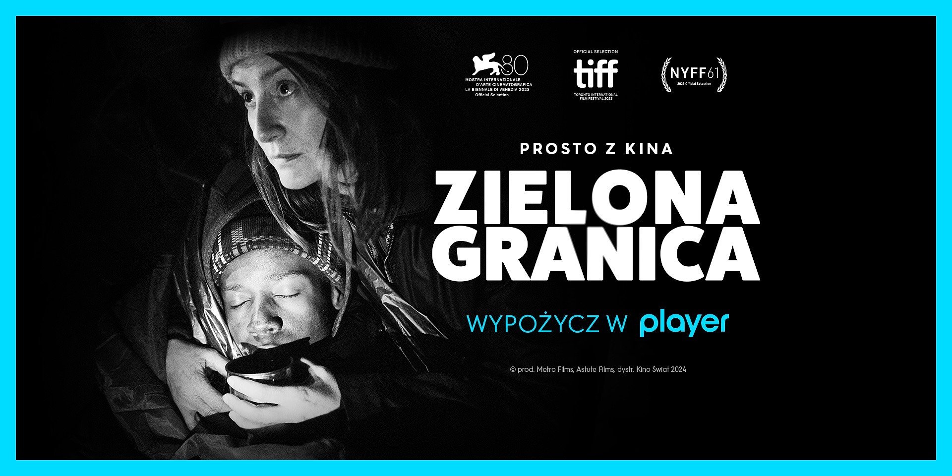 “ZIELONA GRANICA” – głośny film Agnieszki Holland już od 11 stycznia w Playerze!