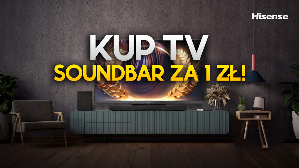 Wybierz nowy telewizor i odbierz do niego soundbar gratis! Super okazja przed piłkarskimi emocjami