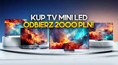 hisense mini led telewizory 2023 promocja 2000 zł na zakupy media exepert okładka