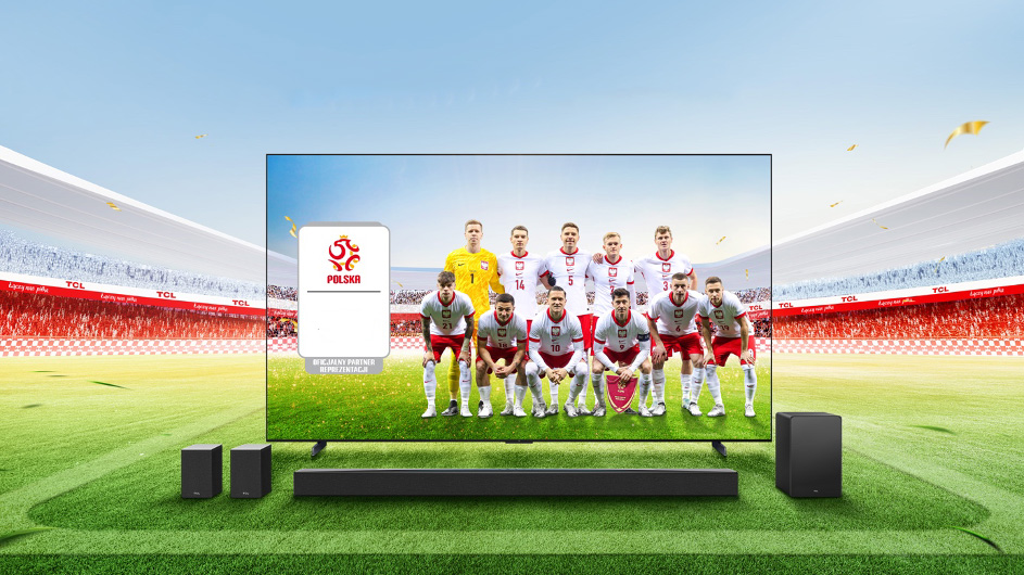 Czołowy producent telewizorów został partnerem piłkarskiej reprezentacji Polski! Wielki ruch
