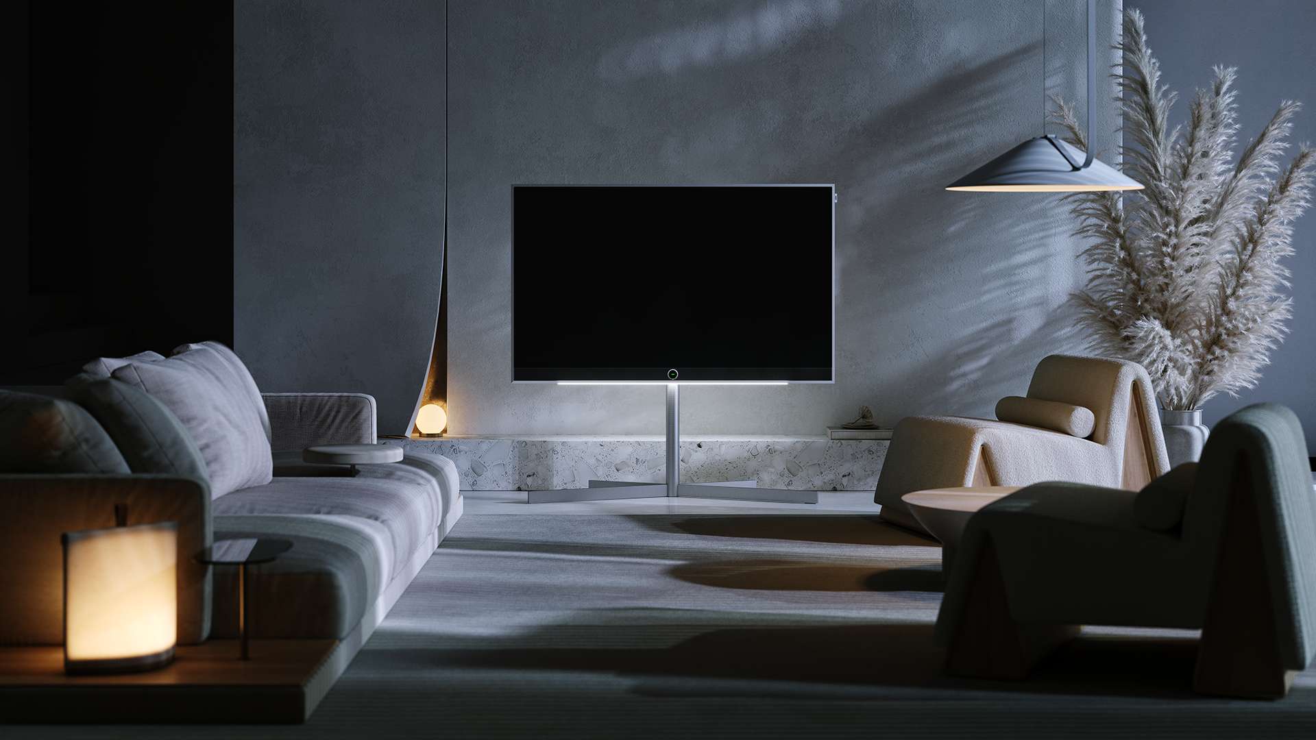 Loewe wprowadza nowy telewizor OLED… z betonu. Co za design!