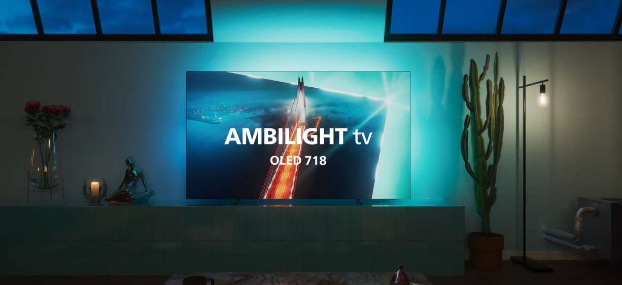 Telewizor Philips OLED z HDMI 2.1, 120 Hz i pięknym podświetleniem Ambilight w super cenie