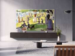 TCL A300W telewizor NXTFRAME 2024 lifestyle