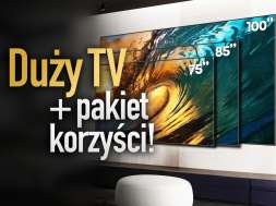 hisense duży telewizor wniesienie instalacja gratis promocja media expert listopad 2024 okładka