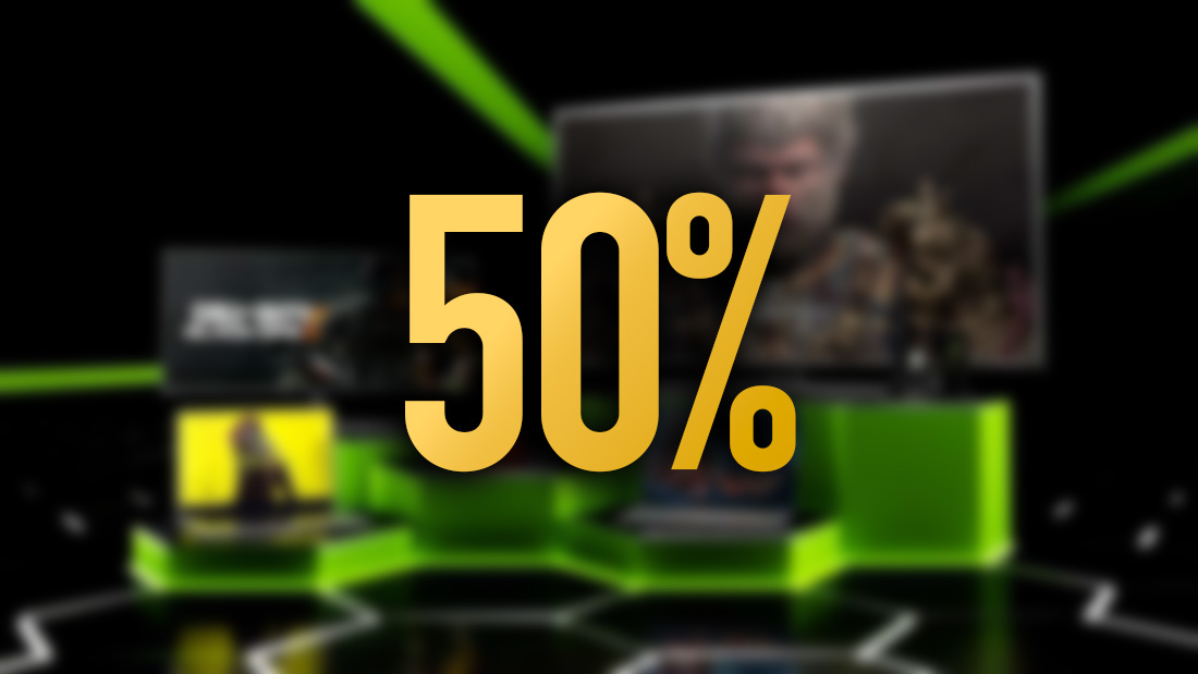 MEGA promocja na abonament NVIDIA GeForce NOW! Odbierz go taniej o 50% na Black Friday