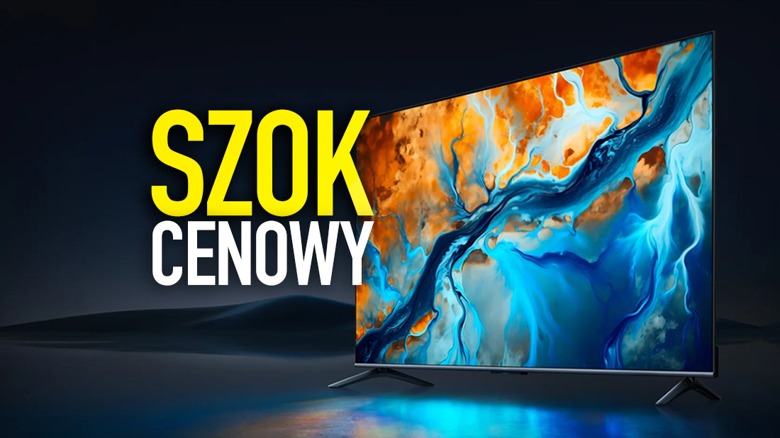 Xiaomi Mini LED 55 cali w szokująco niskiej cenie! Telewizor z HDMI 2.1 i 144 Hz