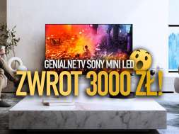 telewizory sony mini led 2024 bravia cashback zwrot promocja listopad okładka