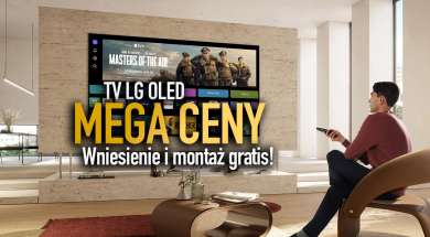 lg oled telewizory promocja media expert wniesienie i montaż gratis okładka