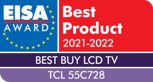Nagroda EISA Telewizor TCL 55C728