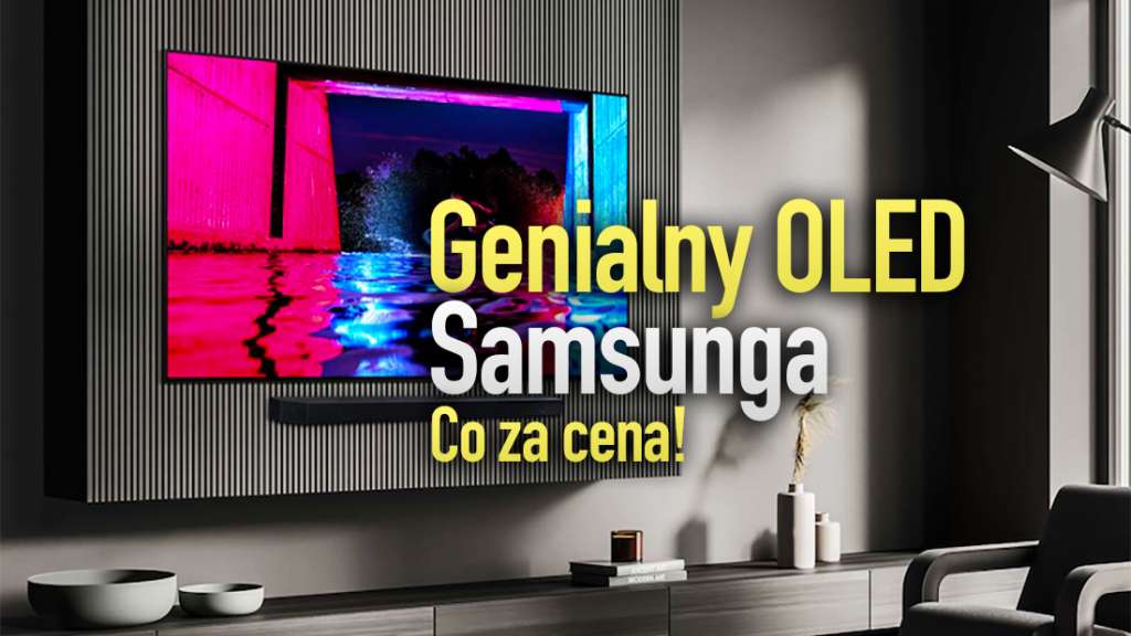 samsung s90d telewizor - genialny OLED grafika ilustracyjna
